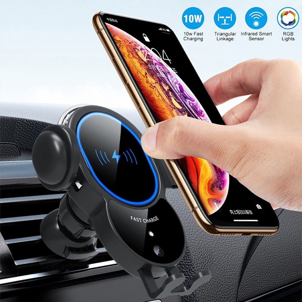 10W Wireless Automatic Clamping Mount Fast Charger For Your Car